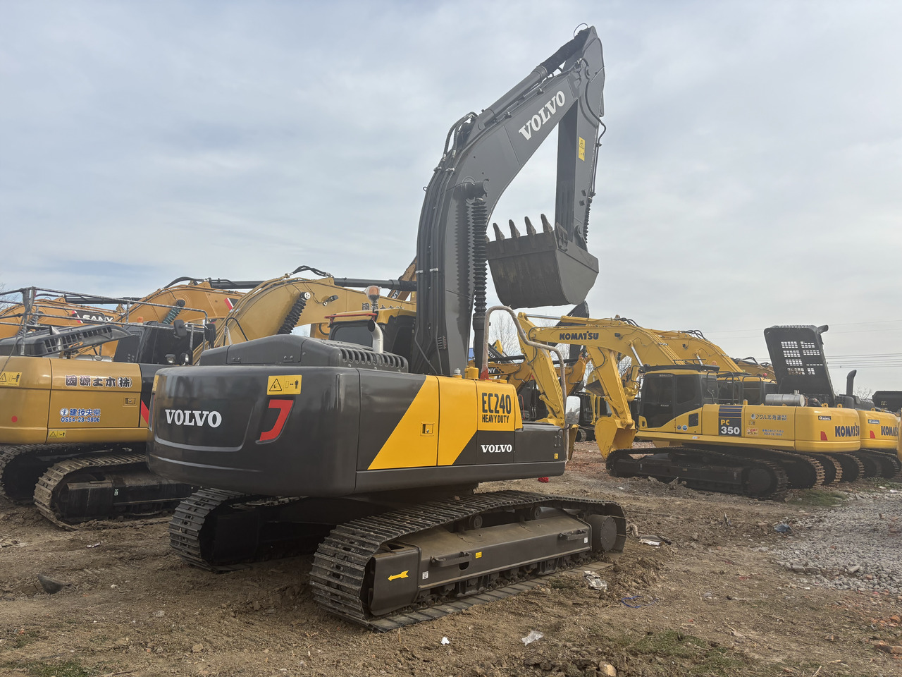 Volvo EC 240 - 크롤러 굴삭기 : 사진 2 Volvo EC 240 - 크롤러 굴삭기 : 사진 2