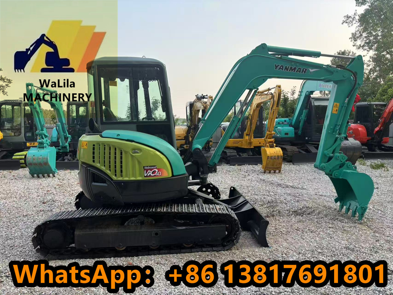 YANMAR VIO40 - 미니 굴삭기 : 사진 1 YANMAR VIO40 - 미니 굴삭기 : 사진 1