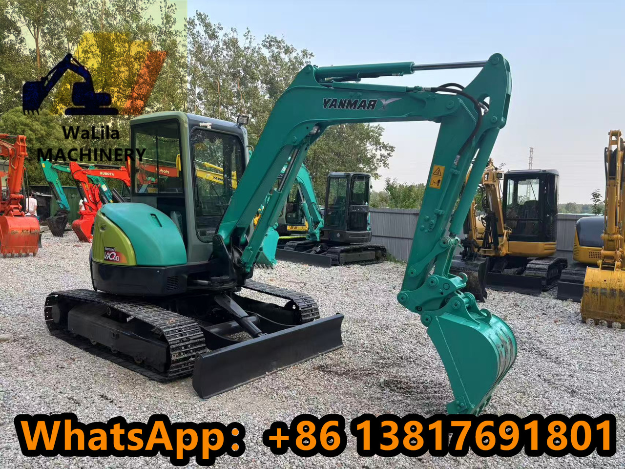 YANMAR VIO40 - 미니 굴삭기 : 사진 2 YANMAR VIO40 - 미니 굴삭기 : 사진 2