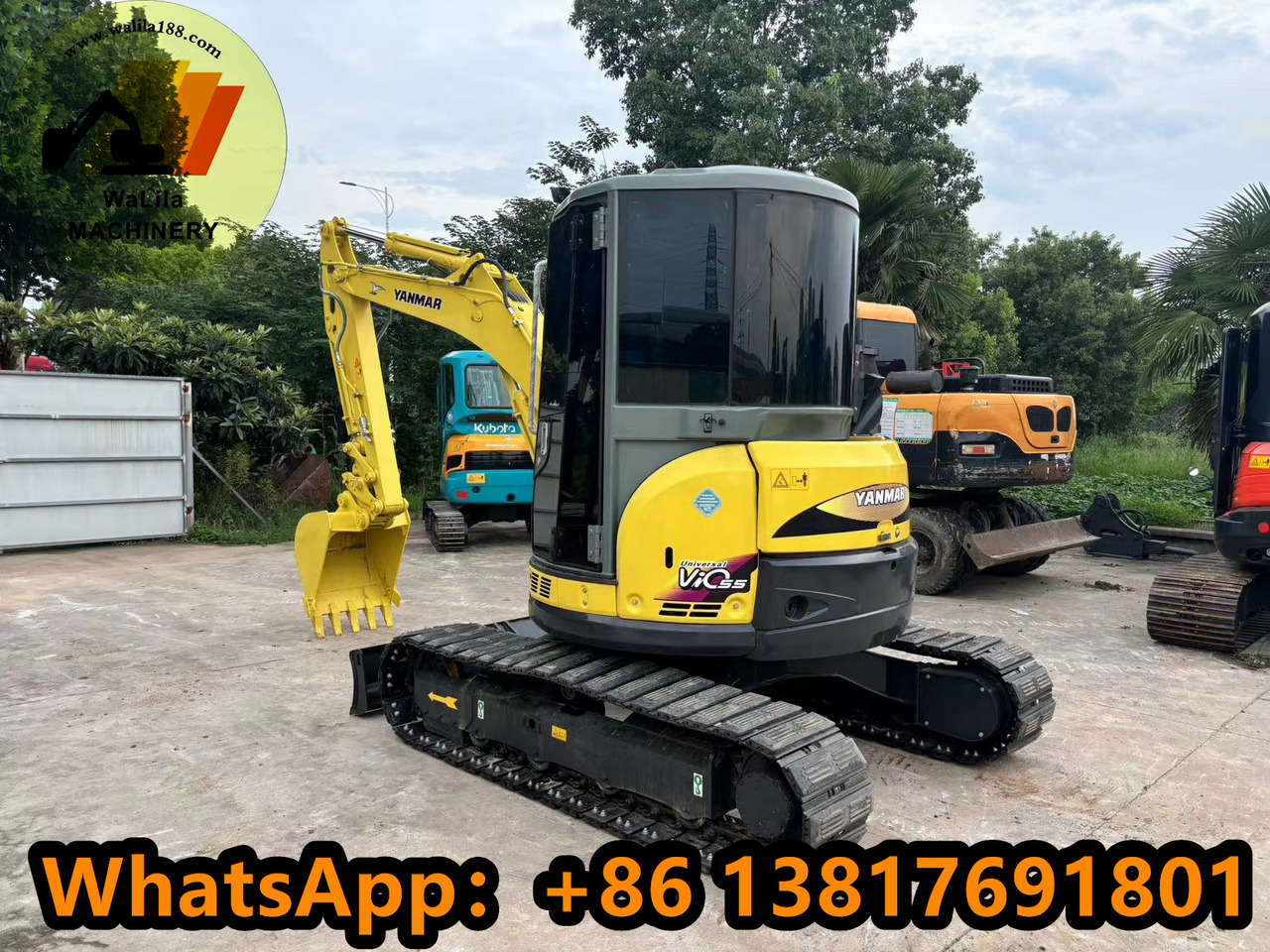 미니 굴삭기 Yanmar Vio 55 Vio55 : 사진 7