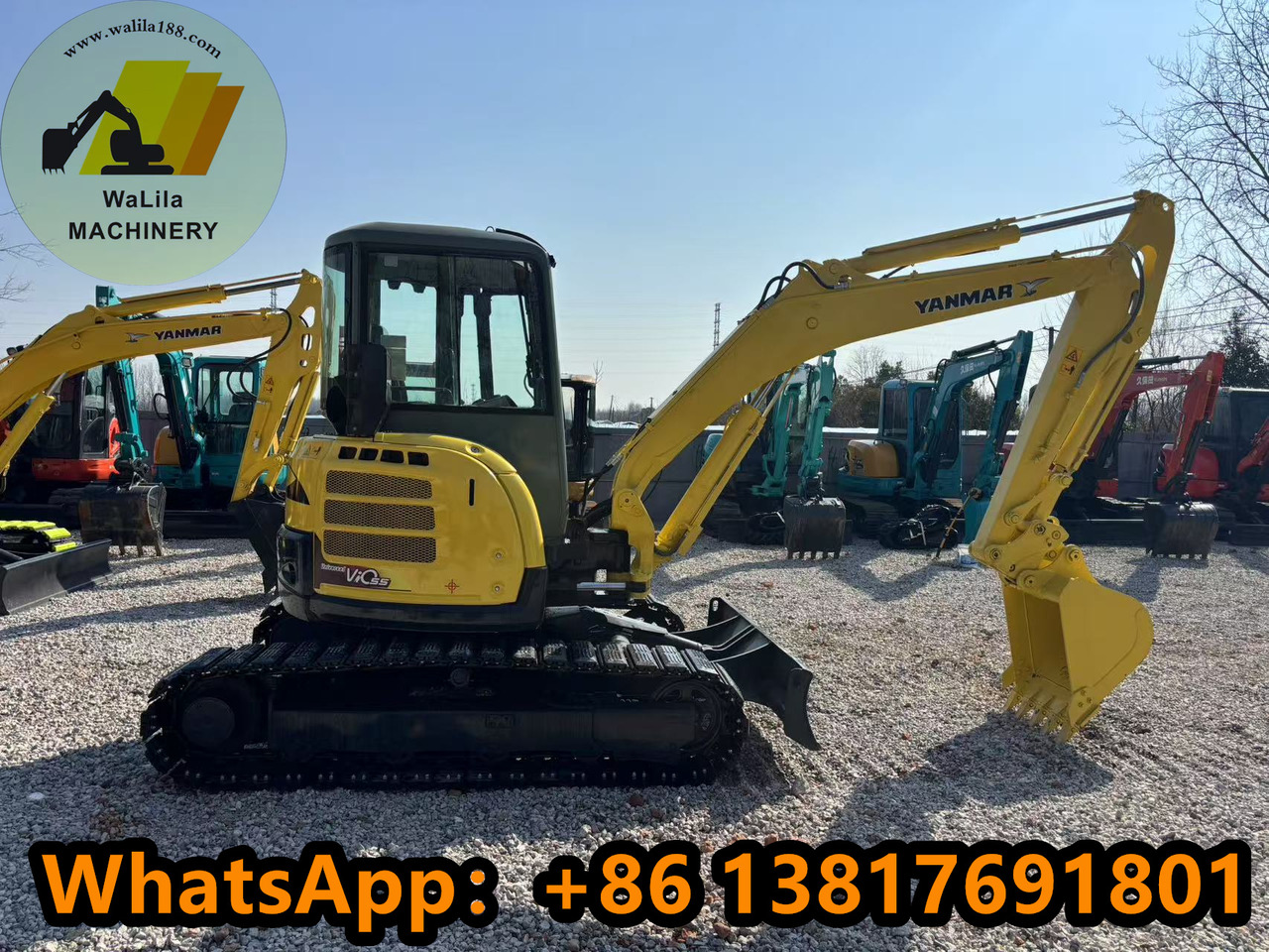 Yanmar Vio 55 Vio55 - 미니 굴삭기 : 사진 3 Yanmar Vio 55 Vio55 - 미니 굴삭기 : 사진 3