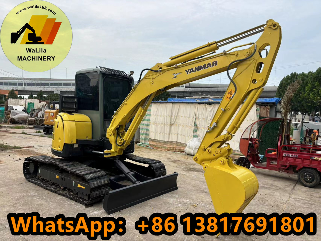 Yanmar Vio 55 Vio55 - 미니 굴삭기 : 사진 3 Yanmar Vio 55 Vio55 - 미니 굴삭기 : 사진 3
