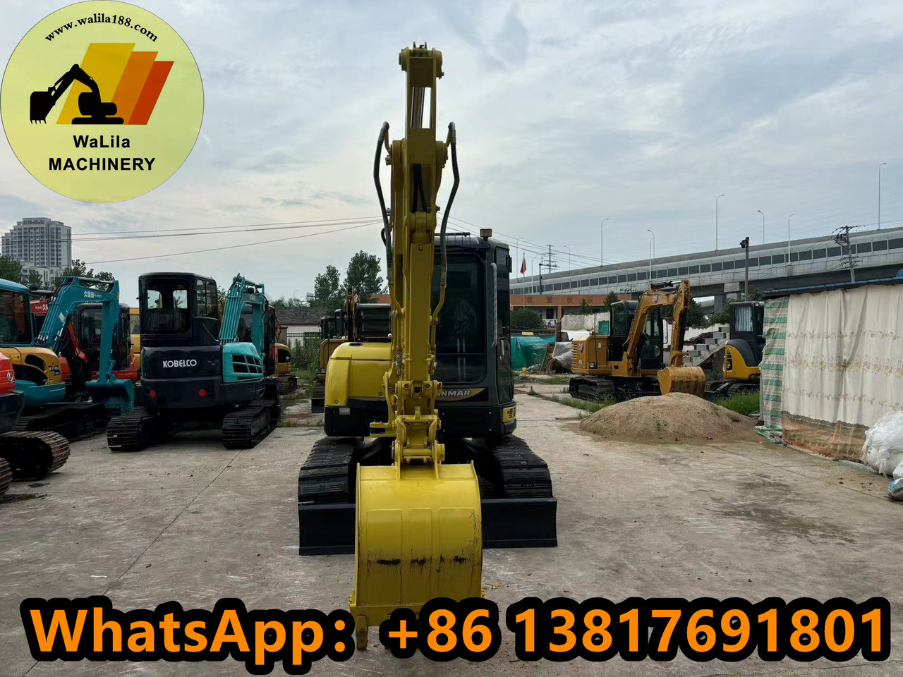 미니 굴삭기 Yanmar Vio 55 Vio55 : 사진 8