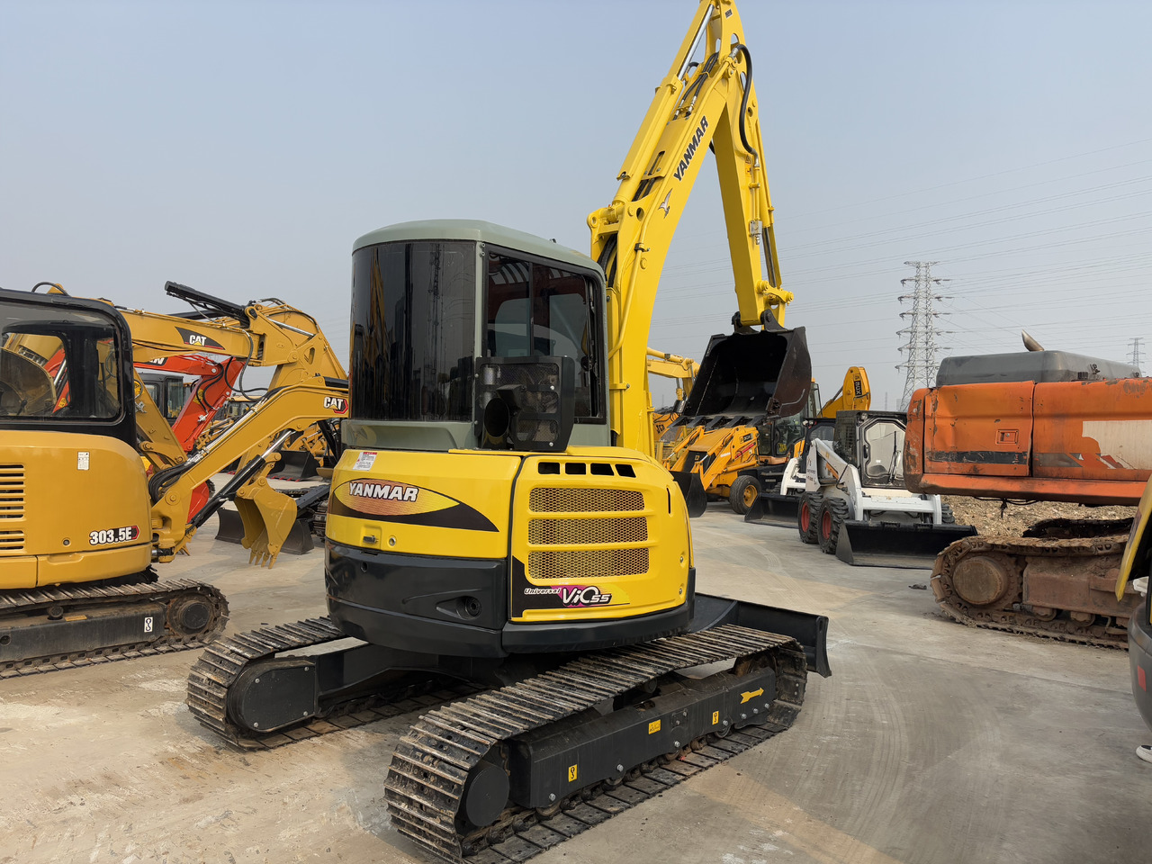 Yanmar Vio 55 Vio55 - 미니 굴삭기 : 사진 4 Yanmar Vio 55 Vio55 - 미니 굴삭기 : 사진 4