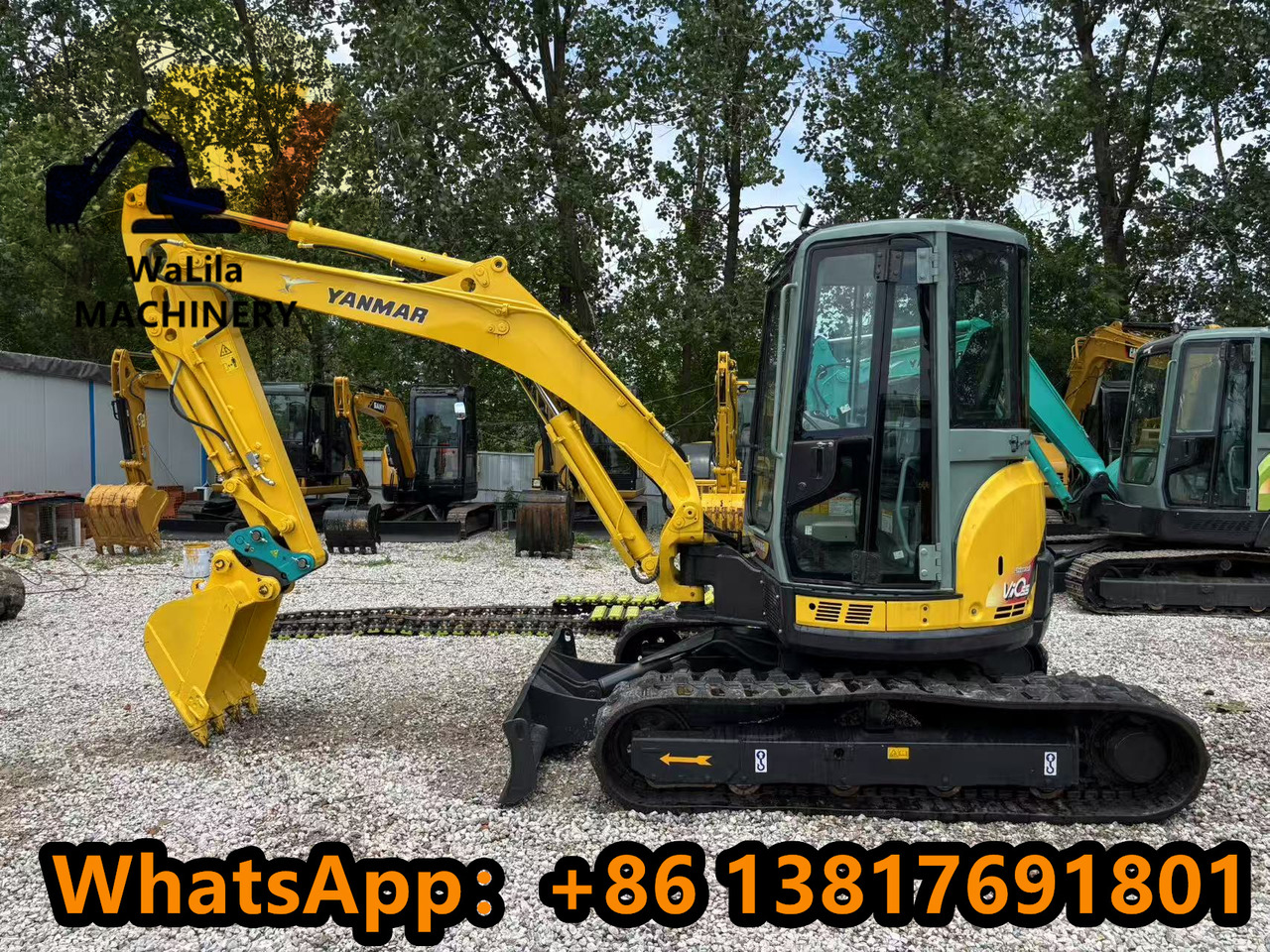 Yanmar Vio 55 Vio55 - 미니 굴삭기 : 사진 1 Yanmar Vio 55 Vio55 - 미니 굴삭기 : 사진 1