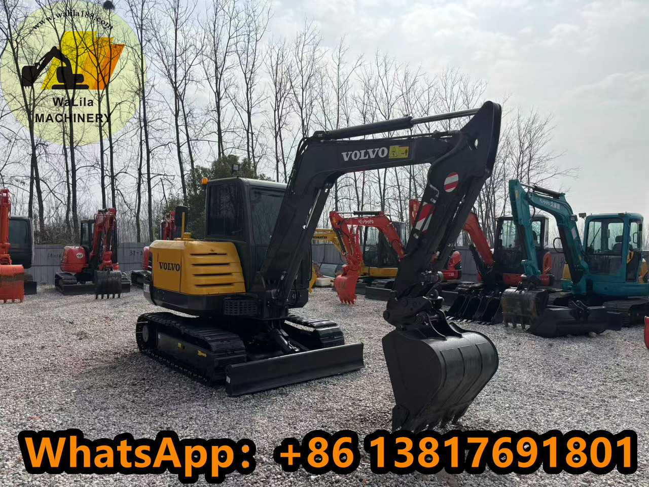 Volvo EC60D - 미니 굴삭기 : 사진 2 Volvo EC60D - 미니 굴삭기 : 사진 2