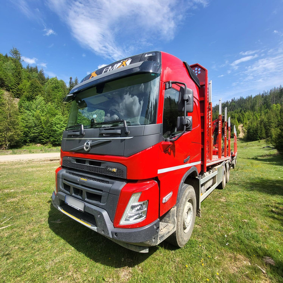 VOLVO FMX 500 - 목재 트럭, 크레인 트럭 : 사진 3 VOLVO FMX 500 - 목재 트럭, 크레인 트럭 : 사진 3