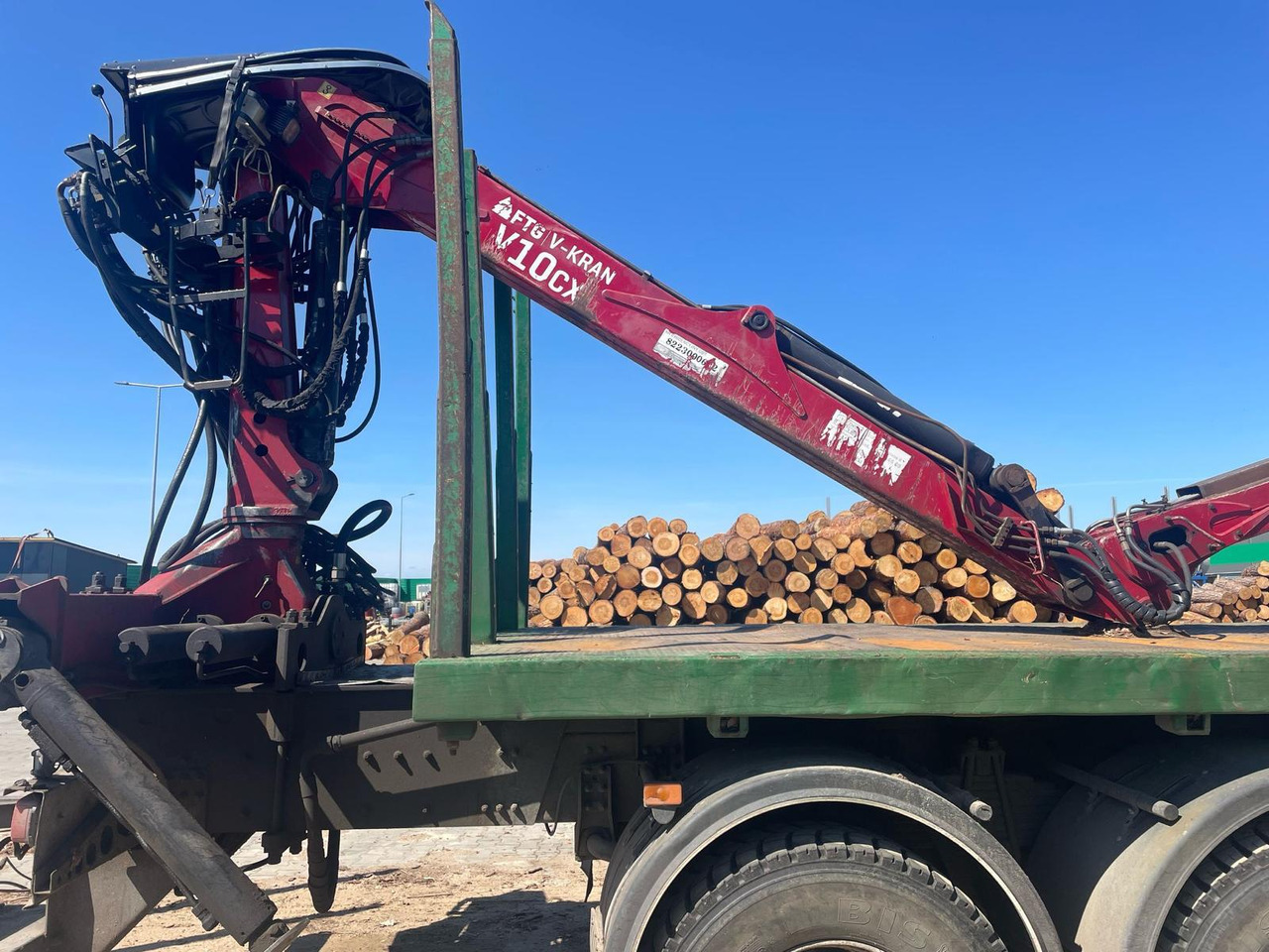 VOLVO FMX - 목재 트럭 : 사진 4 VOLVO FMX - 목재 트럭 : 사진 4