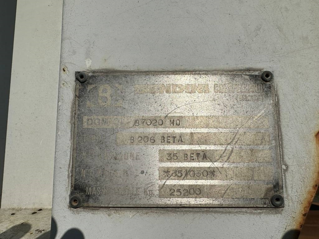 Bendini B206 Beta FOR PARTS - 크롤러 크레인 : 사진 4 Bendini B206 Beta FOR PARTS - 크롤러 크레인 : 사진 4