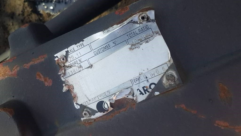 Carraro 20.11 FRONT AXLE - 차축 및 부품 건설기계 용 : 사진 2 Carraro 20.11 FRONT AXLE - 차축 및 부품 건설기계 용 : 사진 2