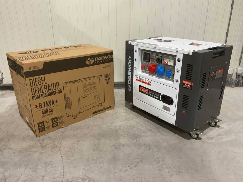 Daewoo DDAE10500DSE-3G - 발전기 세트 : 사진 5 Daewoo DDAE10500DSE-3G - 발전기 세트 : 사진 5