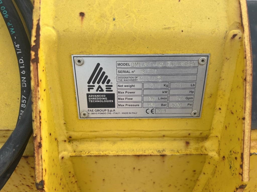 FAE DML-SSL150 - 산림 멀칭기 : 사진 4 FAE DML-SSL150 - 산림 멀칭기 : 사진 4