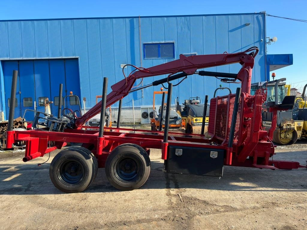 Fliegl Twin Axle - 목재 트레일러 : 사진 1 Fliegl Twin Axle - 목재 트레일러 : 사진 1