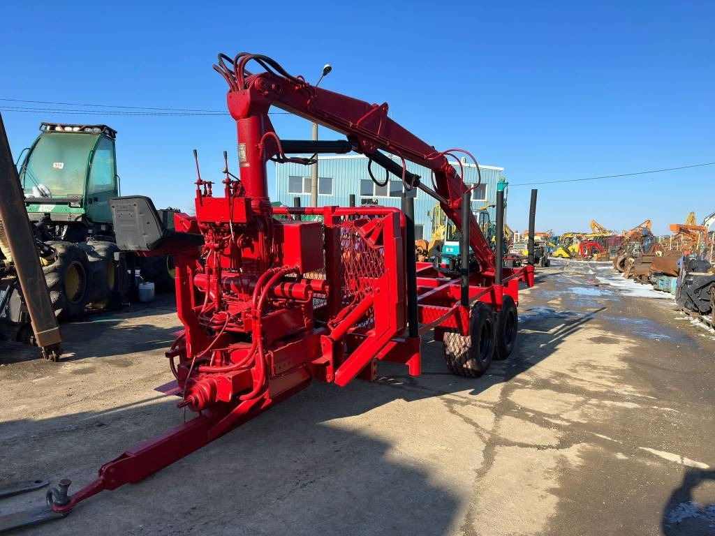 Fliegl Twin Axle - 목재 트레일러 : 사진 2 Fliegl Twin Axle - 목재 트레일러 : 사진 2