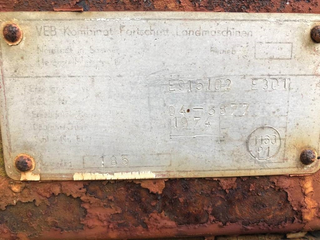 Fortschritt For Parts E 301 - 플레일 모어/ 멀처 : 사진 4 Fortschritt For Parts E 301 - 플레일 모어/ 멀처 : 사진 4