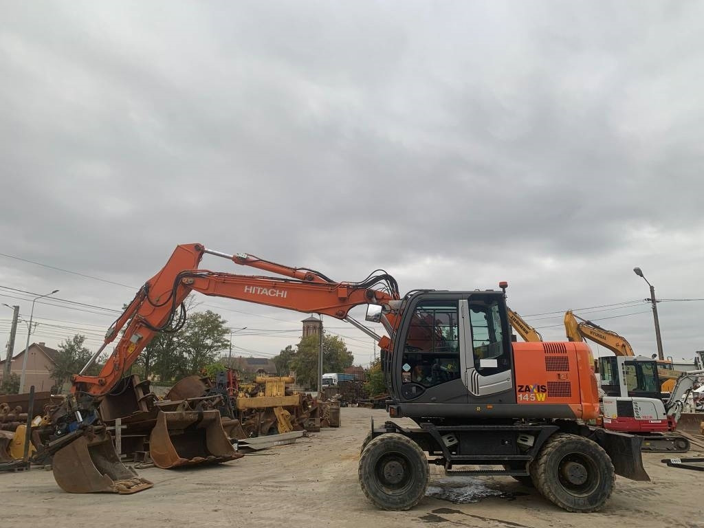 Hitachi ZX 145 W-3+SMP Rototilt  - 휠 굴삭기 : 사진 2 Hitachi ZX 145 W-3+SMP Rototilt  - 휠 굴삭기 : 사진 2