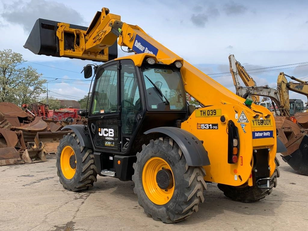 JCB 531-70 - 텔레스코픽 핸들러 : 사진 3 JCB 531-70 - 텔레스코픽 핸들러 : 사진 3