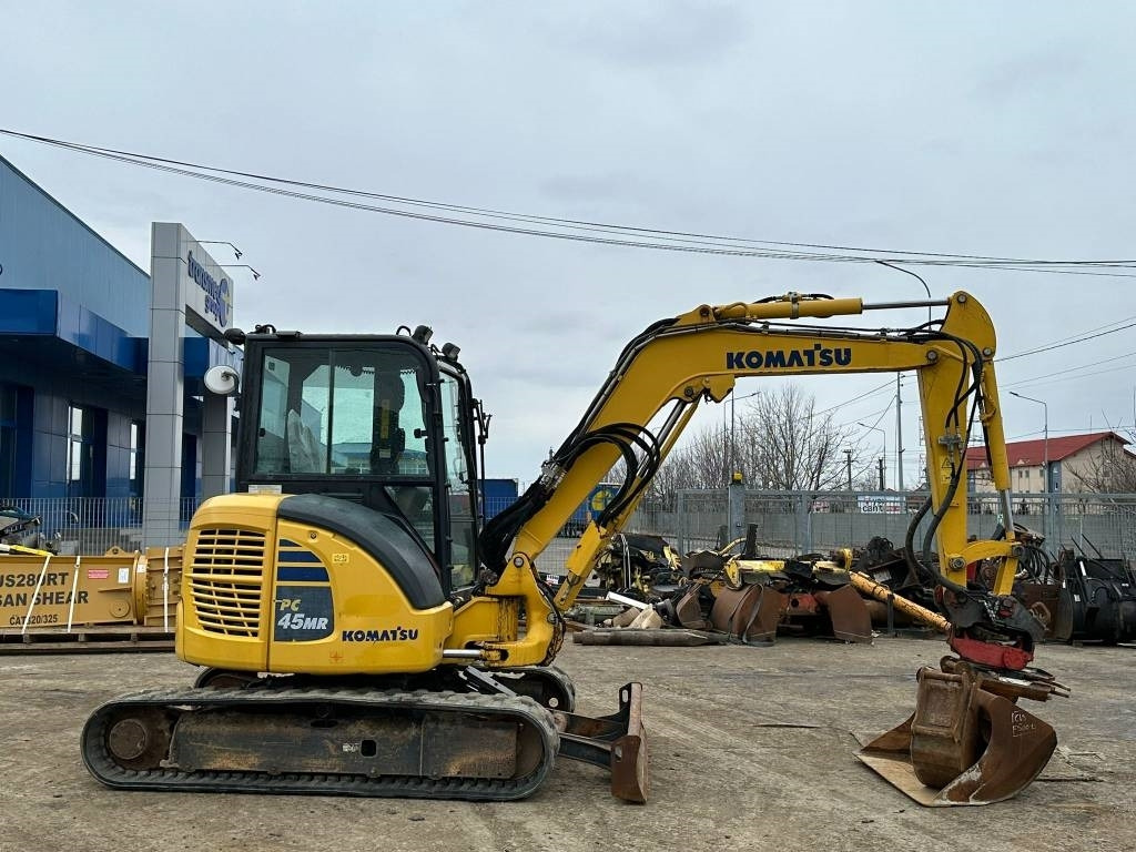 Komatsu PC 45 MR + RototiltRT20B - 미니 굴삭기 : 사진 5 Komatsu PC 45 MR + RototiltRT20B - 미니 굴삭기 : 사진 5