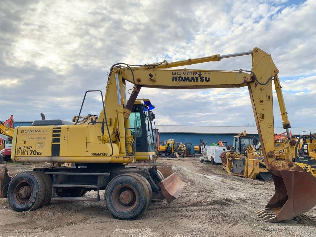 Komatsu PW 170 ES - 휠 굴삭기 : 사진 5 Komatsu PW 170 ES - 휠 굴삭기 : 사진 5