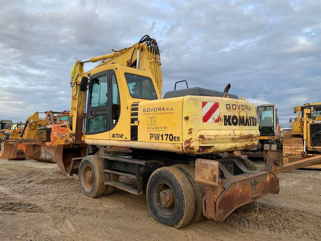Komatsu PW 170 ES - 휠 굴삭기 : 사진 3 Komatsu PW 170 ES - 휠 굴삭기 : 사진 3