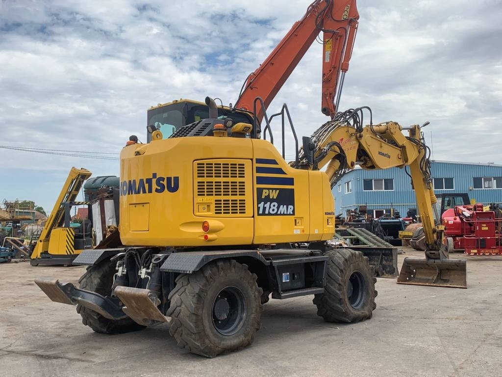 Komatsu PW118MR-11W  - 휠 굴삭기 : 사진 5 Komatsu PW118MR-11W  - 휠 굴삭기 : 사진 5