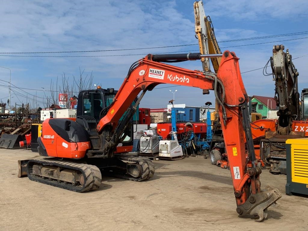 Kubota KX 080-4A - 미니 굴삭기 : 사진 5 Kubota KX 080-4A - 미니 굴삭기 : 사진 5