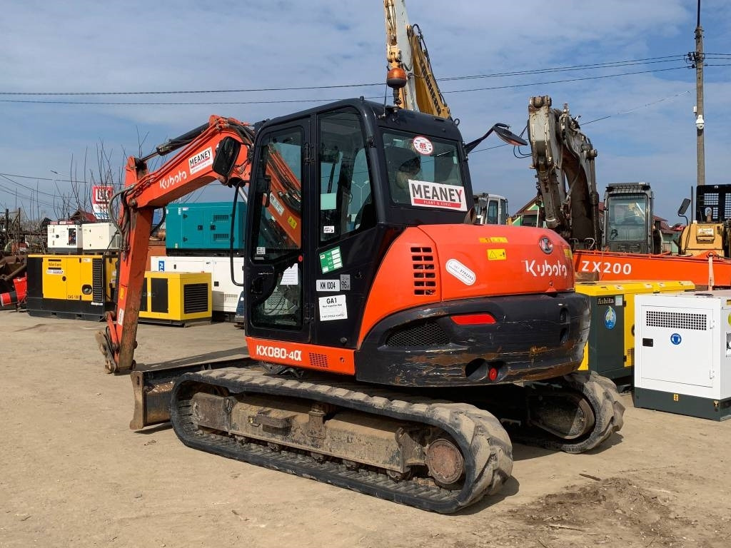 Kubota KX 080-4A - 미니 굴삭기 : 사진 3 Kubota KX 080-4A - 미니 굴삭기 : 사진 3