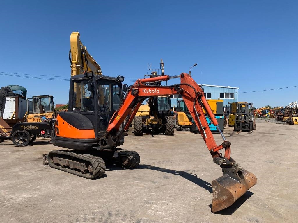 Kubota KX 61-3 - 미니 굴삭기 : 사진 4 Kubota KX 61-3 - 미니 굴삭기 : 사진 4