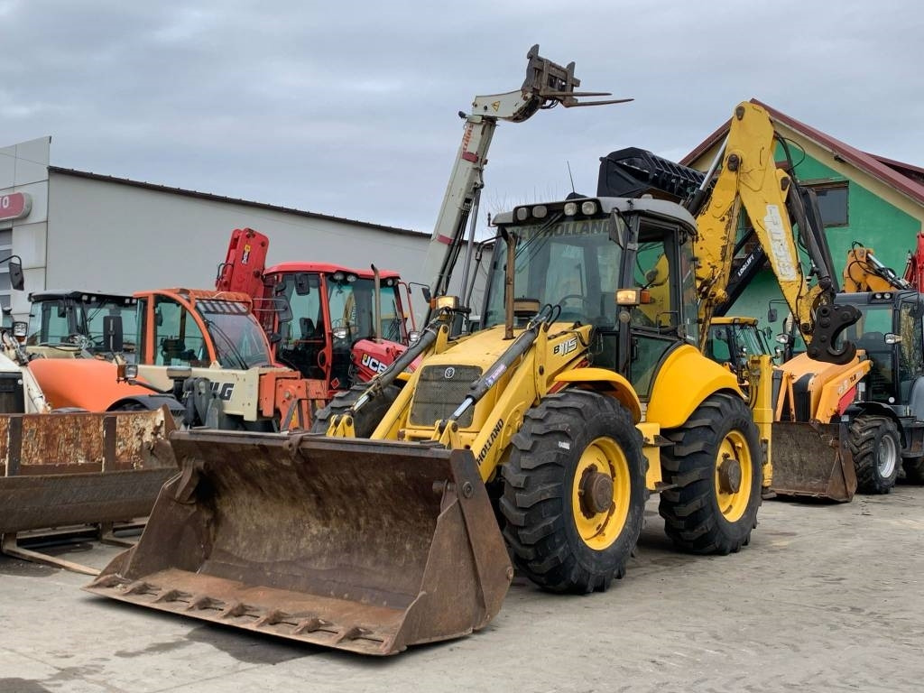 New Holland B 115 4PS - 백호 로더 : 사진 1 New Holland B 115 4PS - 백호 로더 : 사진 1