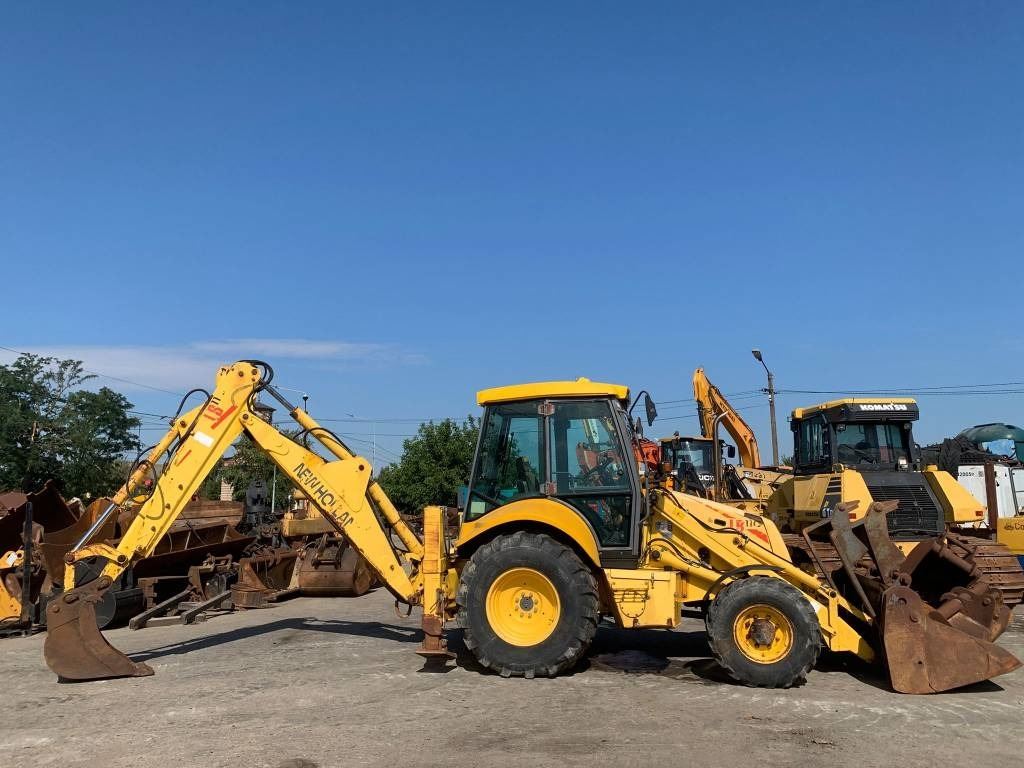 백호 로더 New Holland LB 110-4 PT : 사진 6