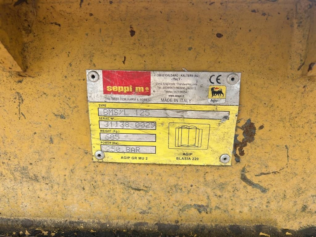 Seppi BMS-L125 - 산림 멀칭기 : 사진 4 Seppi BMS-L125 - 산림 멀칭기 : 사진 4