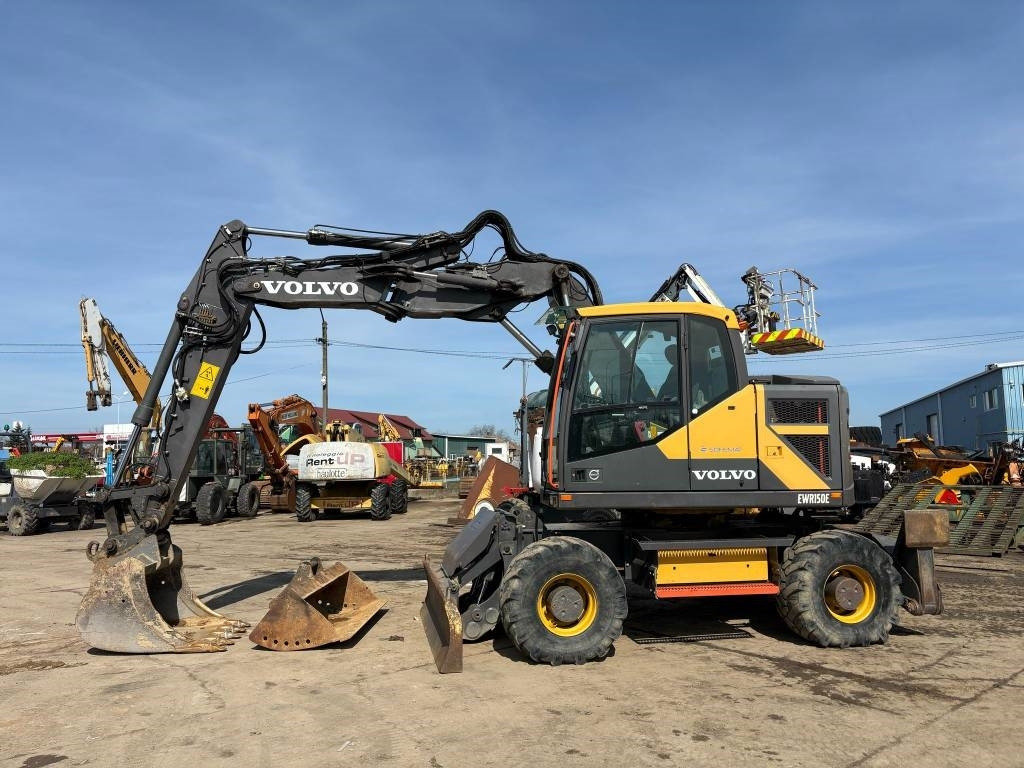 Volvo EW 150E  - 휠 굴삭기 : 사진 2 Volvo EW 150E  - 휠 굴삭기 : 사진 2