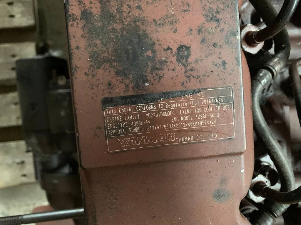 Yanmar 4D88E-5KFD ENGINE - 엔진 건설기계 용 : 사진 5 Yanmar 4D88E-5KFD ENGINE - 엔진 건설기계 용 : 사진 5