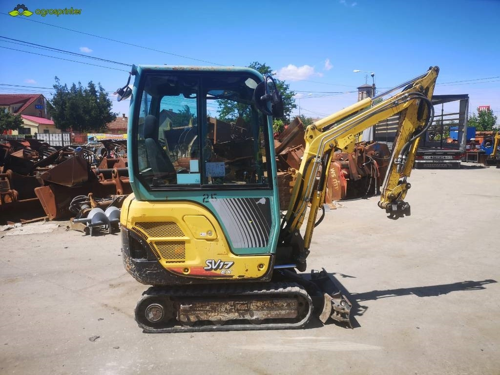 Yanmar SV 17 EX - 미니 굴삭기 : 사진 2 Yanmar SV 17 EX - 미니 굴삭기 : 사진 2