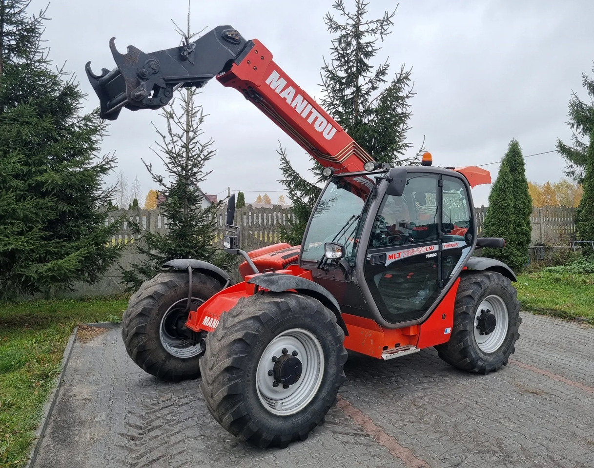 MANITOU MLT 735 120 LSU - 망원형 휠 로더 : 사진 1 MANITOU MLT 735 120 LSU - 망원형 휠 로더 : 사진 1