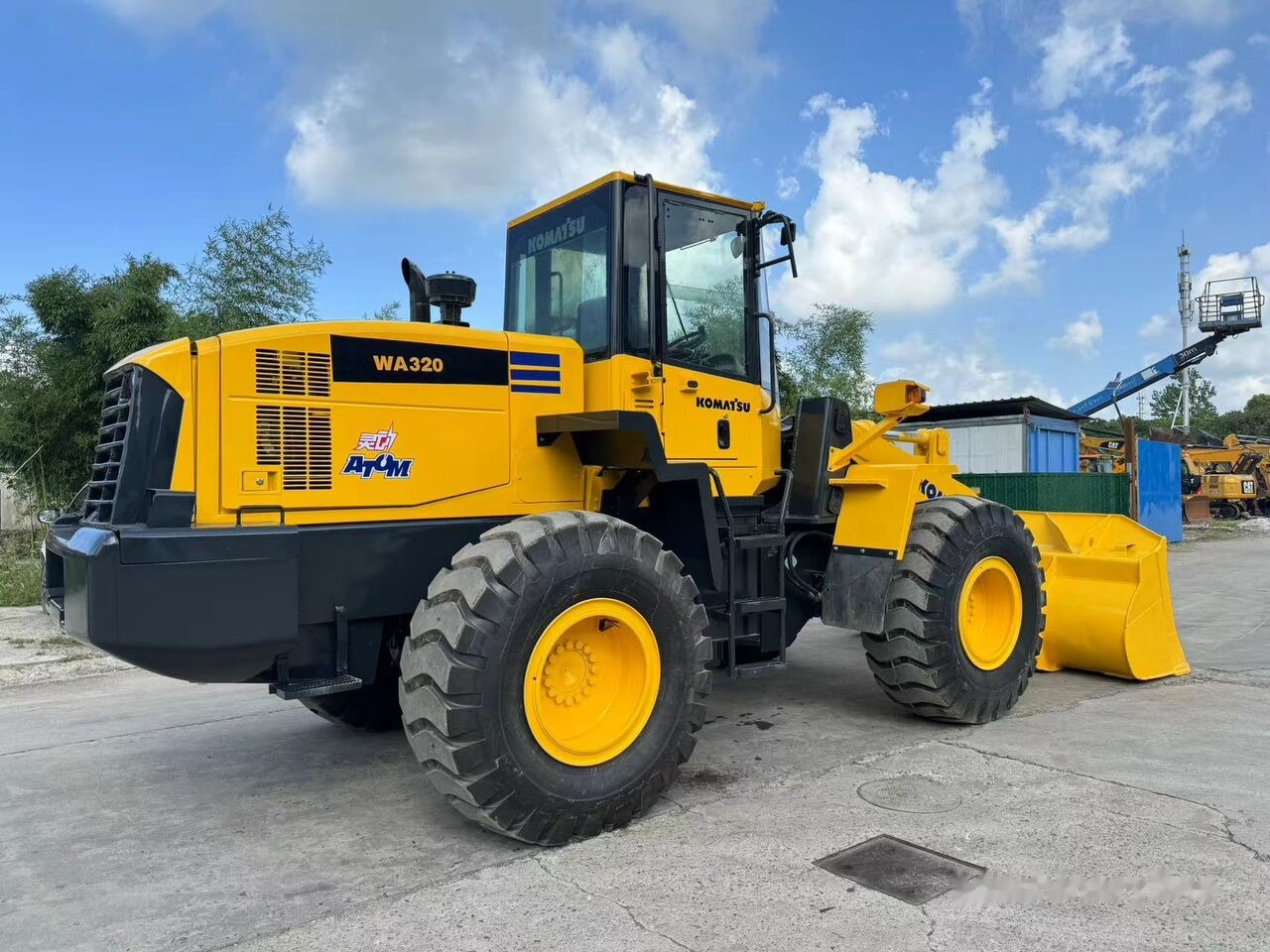 Komatsu WA320-5 - 휠 로더 : 사진 2 Komatsu WA320-5 - 휠 로더 : 사진 2