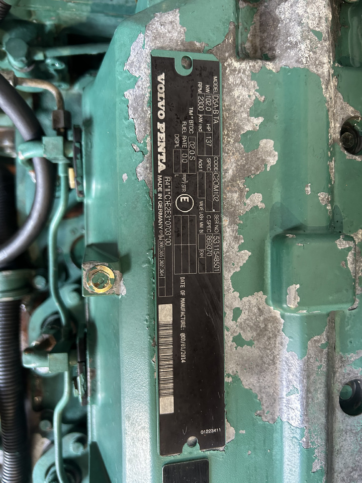 엔진 기타 기계 용 Volvo Penta D5A-T BA : 사진 9