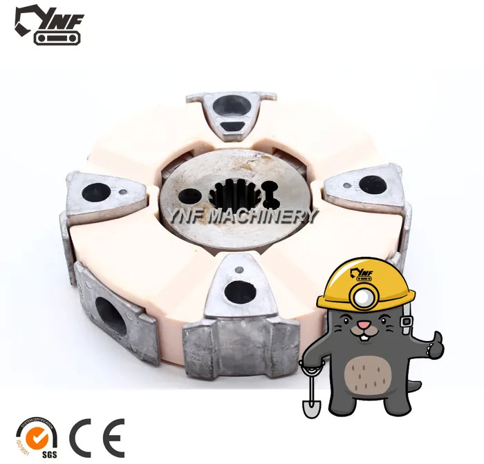 SK210-8 SK200-8 Excavator Hydraulic Pump Accessories Rubber Shock Absorbing Coupling Assembly - 클러치 및 부품 : 사진 3 SK210-8 SK200-8 Excavator Hydraulic Pump Accessories Rubber Shock Absorbing Coupling Assembly - 클러치 및 부품 : 사진 3
