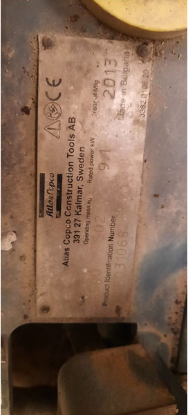 Atlas-Copco Rüttelplatte LJ500 - 진동판 : 사진 2 Atlas-Copco Rüttelplatte LJ500 - 진동판 : 사진 2