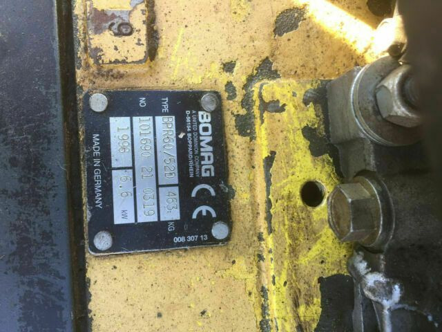 Bomag BPR 60/52D Rüttelplatte - 진동판 : 사진 2 Bomag BPR 60/52D Rüttelplatte - 진동판 : 사진 2