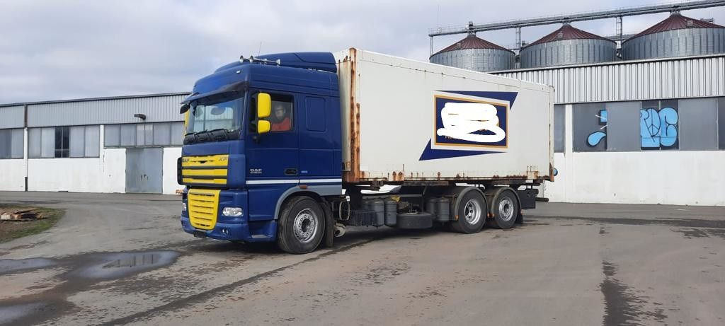DAF XF 105-460 BDF SSC 1-Hand - 컨테이너 운반 장치/ 스와프 보디 트럭 : 사진 1 DAF XF 105-460 BDF SSC 1-Hand - 컨테이너 운반 장치/ 스와프 보디 트럭 : 사진 1