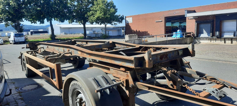 Huffermann HSA Abroller Anhänger - 롤오프/ 스킵 트레일러 : 사진 1 Huffermann HSA Abroller Anhänger - 롤오프/ 스킵 트레일러 : 사진 1