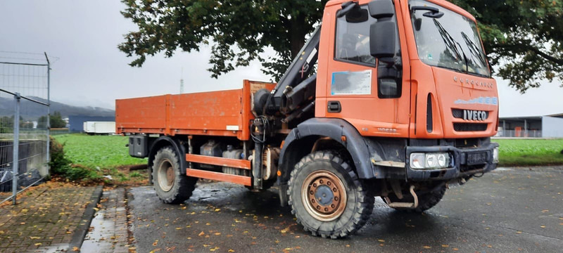 Iveco ML110-220 4x4 mit Kran+Funk - 드롭사이드/ 플랫베드 트럭, 크레인 트럭 : 사진 1 Iveco ML110-220 4x4 mit Kran+Funk - 드롭사이드/ 플랫베드 트럭, 크레인 트럭 : 사진 1