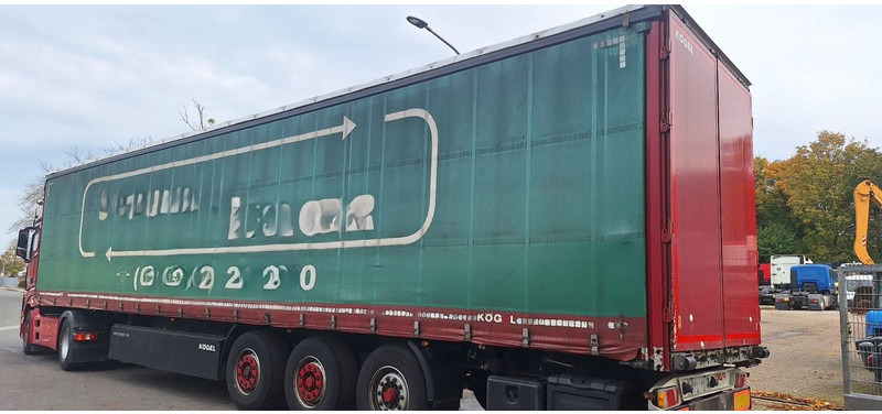 Kögel S24-1 Pritsche Plane - 커튼사이더 세미 트레일러 : 사진 3 Kögel S24-1 Pritsche Plane - 커튼사이더 세미 트레일러 : 사진 3