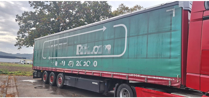 Kögel S24-1 Pritsche Plane - 커튼사이더 세미 트레일러 : 사진 4 Kögel S24-1 Pritsche Plane - 커튼사이더 세미 트레일러 : 사진 4