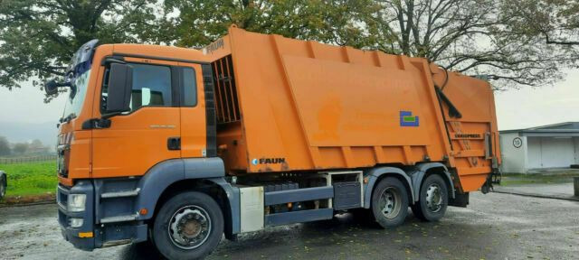 MAN 26.320 Müllwagen Faun Variopress - 쓰레기차 : 사진 3 MAN 26.320 Müllwagen Faun Variopress - 쓰레기차 : 사진 3