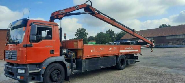 MAN TG-M18.280PS Hiab 111B-2 mit Funk - 드롭사이드/ 플랫베드 트럭, 크레인 트럭 : 사진 3 MAN TG-M18.280PS Hiab 111B-2 mit Funk - 드롭사이드/ 플랫베드 트럭, 크레인 트럭 : 사진 3