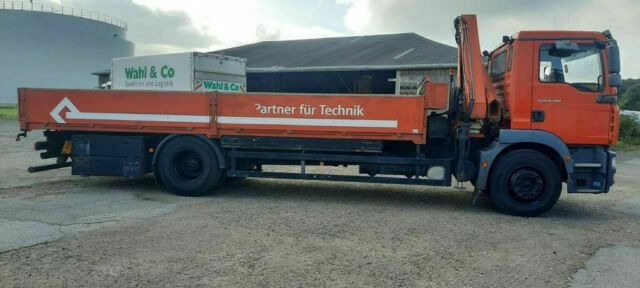 MAN TG-M18.280PS Hiab 111B-2 mit Funk - 드롭사이드/ 플랫베드 트럭, 크레인 트럭 : 사진 4 MAN TG-M18.280PS Hiab 111B-2 mit Funk - 드롭사이드/ 플랫베드 트럭, 크레인 트럭 : 사진 4