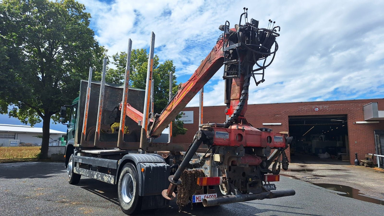 MAN TGA 18.480 Holz LKW - 목재 트럭, 크레인 트럭 : 사진 4 MAN TGA 18.480 Holz LKW - 목재 트럭, 크레인 트럭 : 사진 4