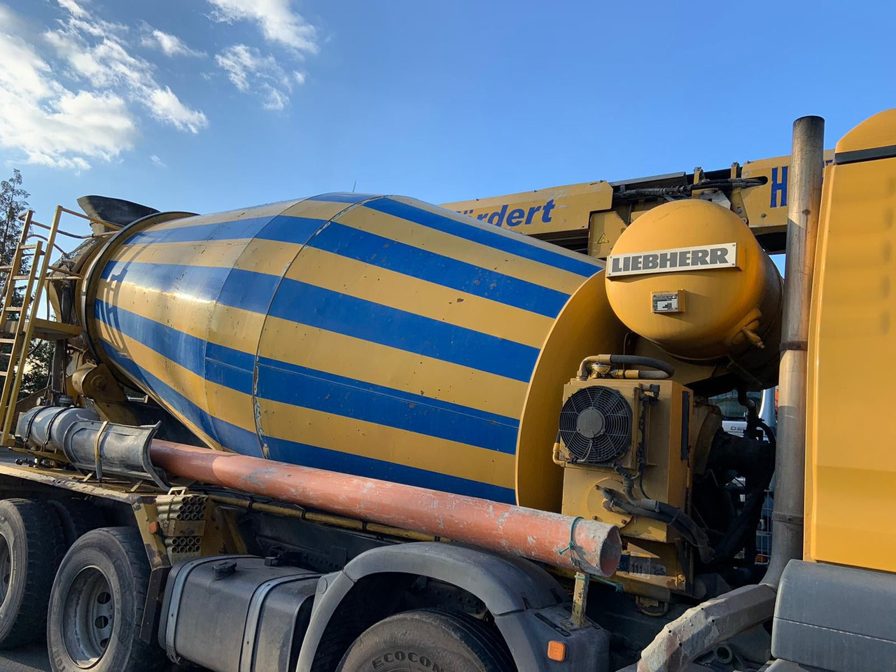 MAN TGA35.360PS 8x4 Mischer+Förderband - 콘크리트 믹서 트럭 : 사진 5 MAN TGA35.360PS 8x4 Mischer+Förderband - 콘크리트 믹서 트럭 : 사진 5